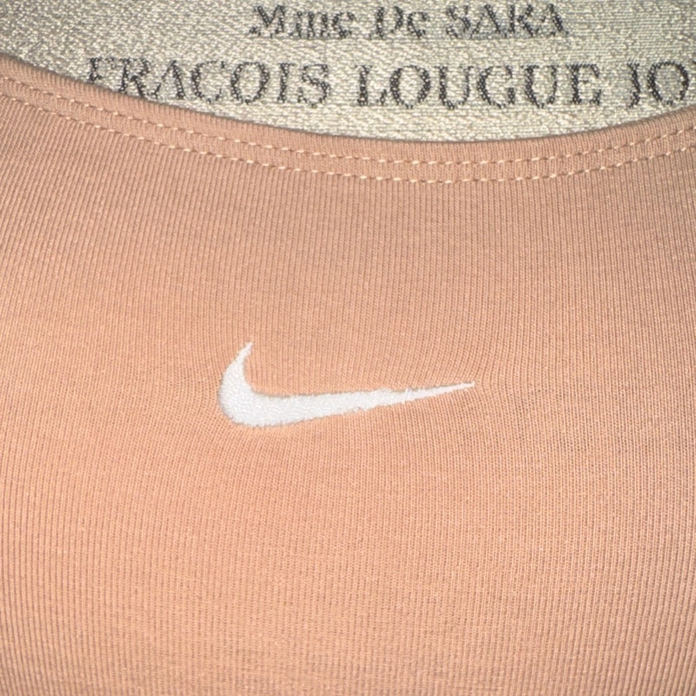 Nike Tan Sleeveless Tank Top Sportswear Everyday Modern Essentials Hemp sz Small - Picture 5 of 8